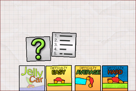 JellyCar_menu
