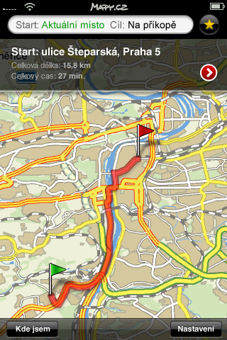 Mapy.cz-iPhone-planovac