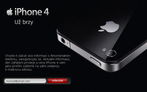 Prodej iPhone 4 u O2