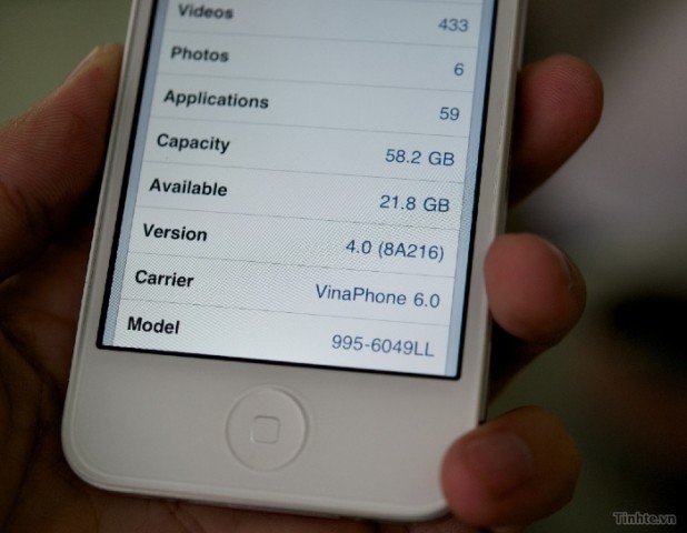 Bílý iPhone 4 64GB