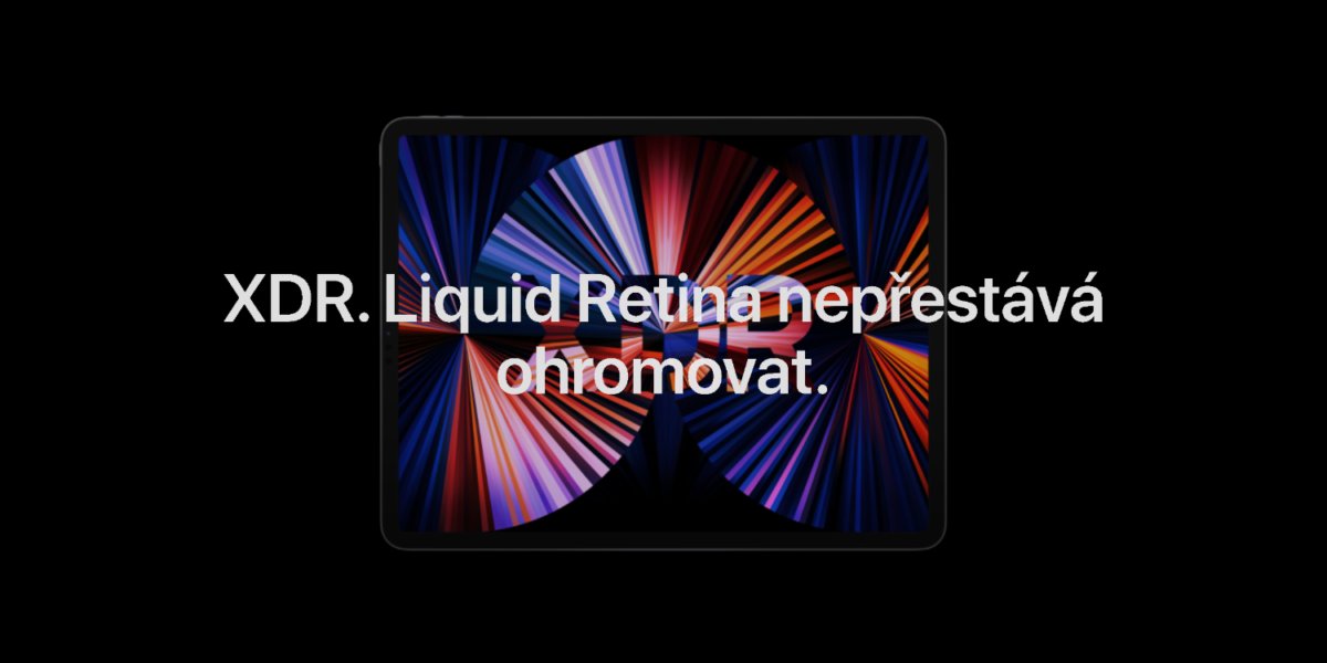 Mini-LED displej Liquid Retina XDR