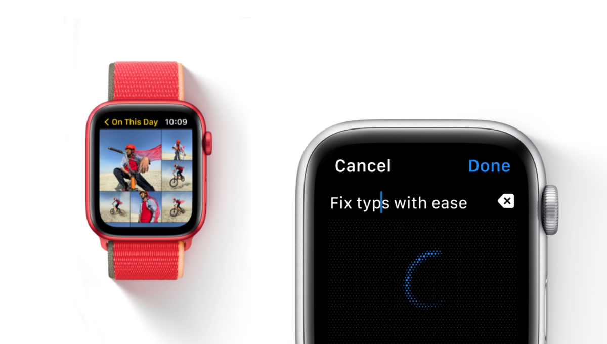 watch fotky a opravy ve watchOS 8