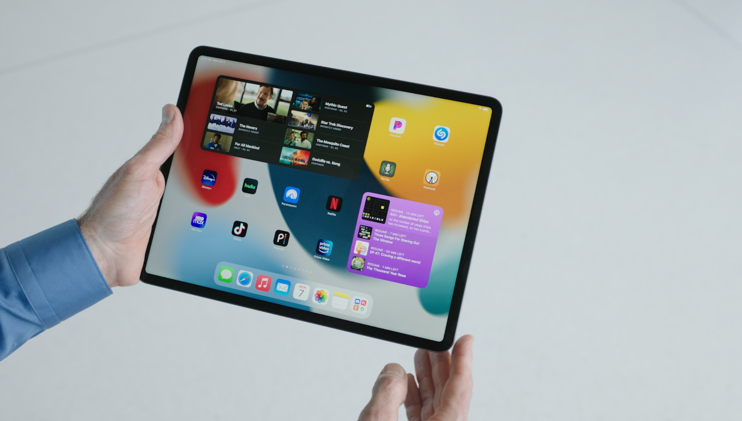 widgety v iPadOS 15