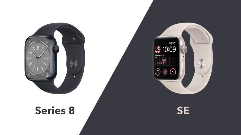 Apple Watch Series 8 a SE